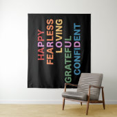 黒誇りを持った大タペストリー タペストリー (インサイチュ)