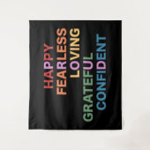 黒誇りを持った大タペストリー タペストリー (正面)