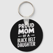 黒誇りを持った帯の娘の母12 キーホルダー (正面)