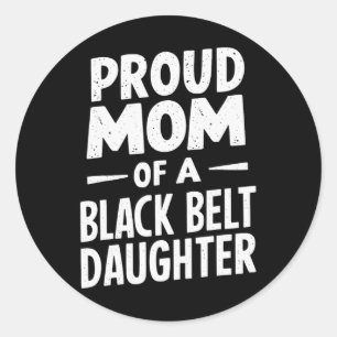 黒誇りを持った帯の娘の母12 ラウンドシール