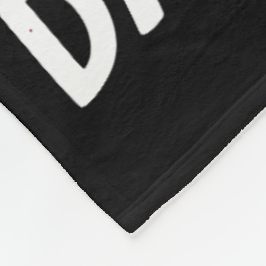 黒誇りを持った帯の娘の母13 フリースブランケット (角)