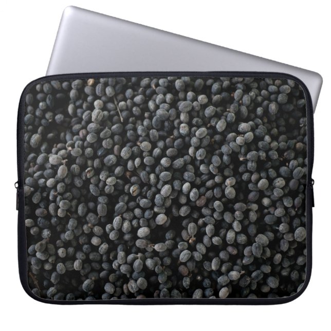 黒豆の束 ラップトップスリーブ (正面)