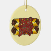 黒豆エンチラダステックスメックスメキシコ料理 セラミックオーナメント (右)