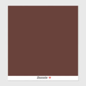 黒豆色（単色） シール (シート)