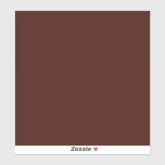 黒豆色（単色） シール (シート)