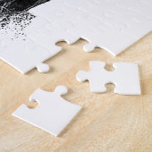 黒象と白象 ジグソーパズル (側面)