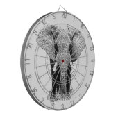 黒象と白象 ダーツボード (正面左)