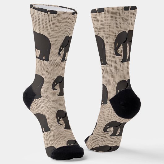 黒象 ソックス (傾斜あり)