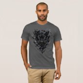 黒豹グラフィックTシャツ Tシャツ (正面フル)