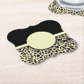 黒豹コースター ペーパーコースター (アングル)