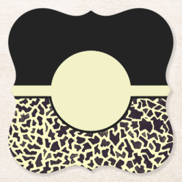 黒豹コースター ペーパーコースター