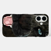 黒豹ビッグキャット Case-Mate iPhoneケース (裏面 (横))