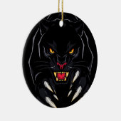 黒豹 セラミックオーナメント (右)