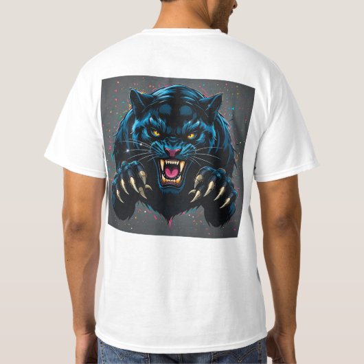 黒豹 Tシャツ (裏面)