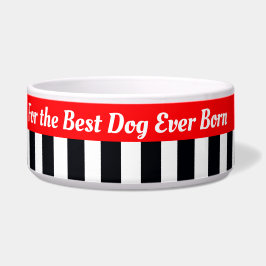 黒赤と白 ボウル