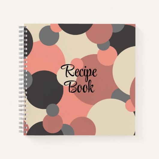 黒赤分子レシピ ノートブック (正面)