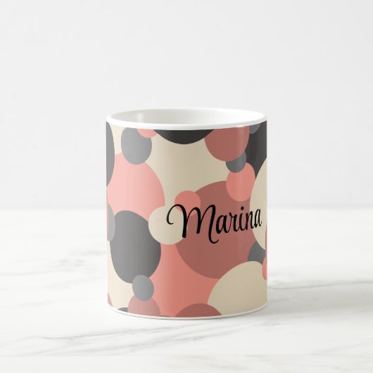 黒赤分子 コーヒーマグカップ (中央)