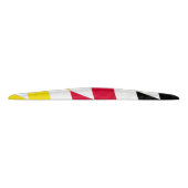 黒赤黄青バイエルンダイヤモンドフラグ柄 タイヘッドバンド (裏面)