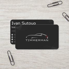 黒車エレガント販売 名刺