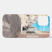 黒車駐車屋外 Case-Mate iPhoneケース (裏面 (横))
