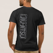 黒適当なComp T Tシャツ (裏面)