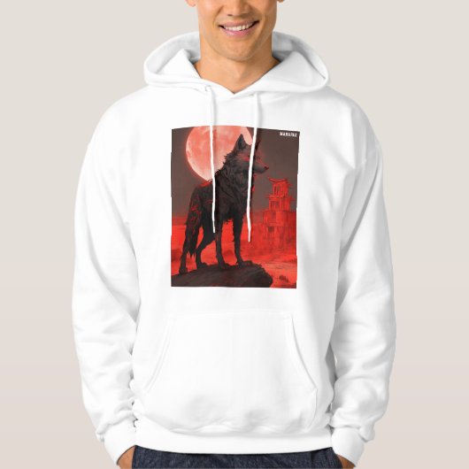 **黒遺跡のエンバーウルフ** パーカ (正面)