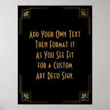 黒金ゴールドカスタムアールデコDIY結婚徴候