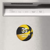 黒金ゴールドキッズバスケットチームカラー マグネット (インサイチュ (食洗機))