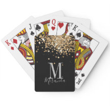 黒金ゴールドグリッター名前をカスタムする