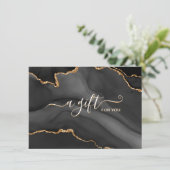 黒金ゴールドグリッター団体事業用商品券 (スタンド正面)