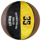 黒金ゴールドチーム記念 バスケットボール (縦)