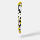 黒金ゴールドモノグラムのバレーボール Case-Mate iPhoneケース (裏面 / 右)