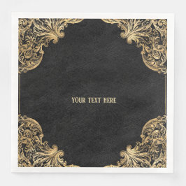 黒金ゴールドヴィンテージ華美金ゴールド