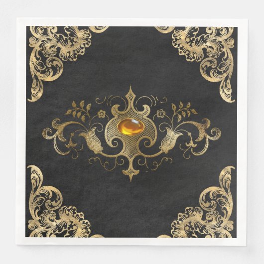 黒金ゴールドヴィンテージ華美金ゴールド (正面)