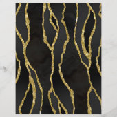 黒金ゴールド大理石瑪瑙美しいサロン価格表 (裏面)