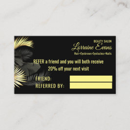 黒金ゴールド エレガント 紹介カード
