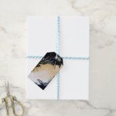 黒金ゴールド ギフトタグ (より糸付き)