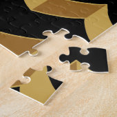 黒金ゴールド ジグソーパズル (側面)