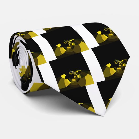 黒金ゴールド ネクタイ (ロール)