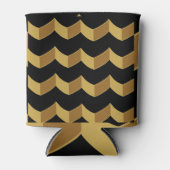 黒金ゴールド 缶クーラー (正面)