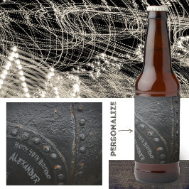 黒金属工業スタイルマンパーティー ビールラベル