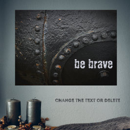 黒金属工業スタイル ポスター