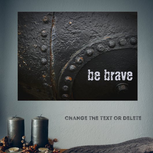 黒金属工業スタイル ポスター