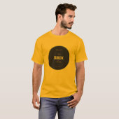 黒金曜独占的日： Rock-BoのトレンディーTシャツ Tシャツ (正面フル)