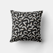 黒鉛筆のスケッチ文房具 クッション (裏面)