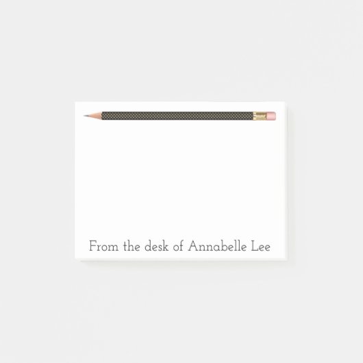 黒鉛筆1 ポストイット (正面)