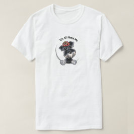 黒銀シュナウザー Tシャツ