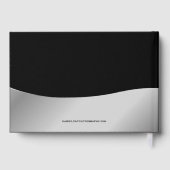 黒銀写真追悼式 ゲストブック (裏面)