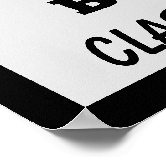 黒銀卒業 ポスター (角)