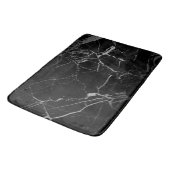 黒銀大理石 バスマット (アングル)